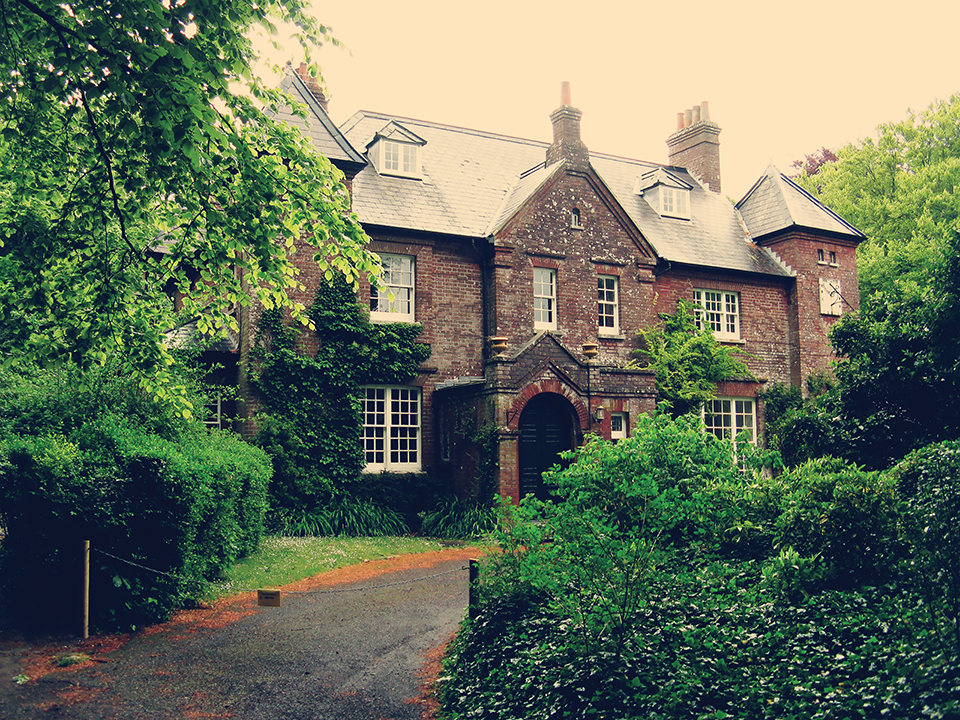 Thomas Hardy’s home, Max Gate, sits at the east end of Dorchester.