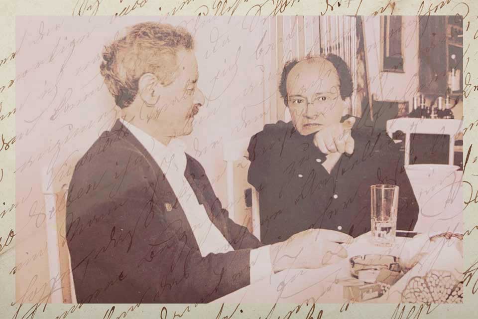 A photograph of Mohamed Berrada & Mohamed Choukri